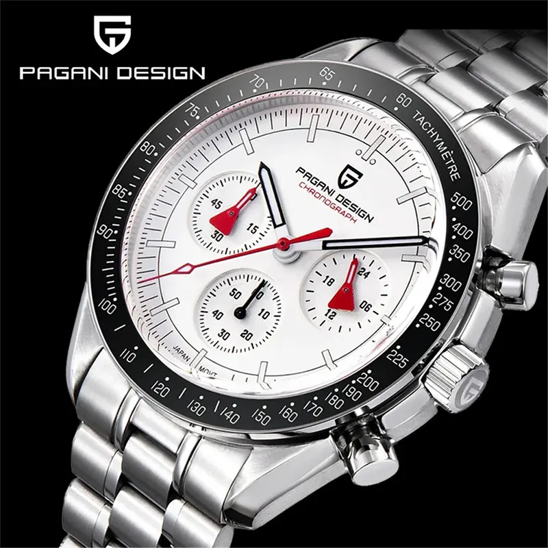 Pagani Design PD-1701 Speedmaster Chronograph Men's Watch
